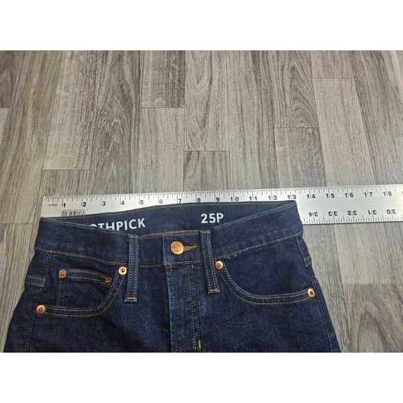 J. Crew Womens Size 25 Petite Toothpick Skinny Denim Blue Jeans - Picture 9 of 13